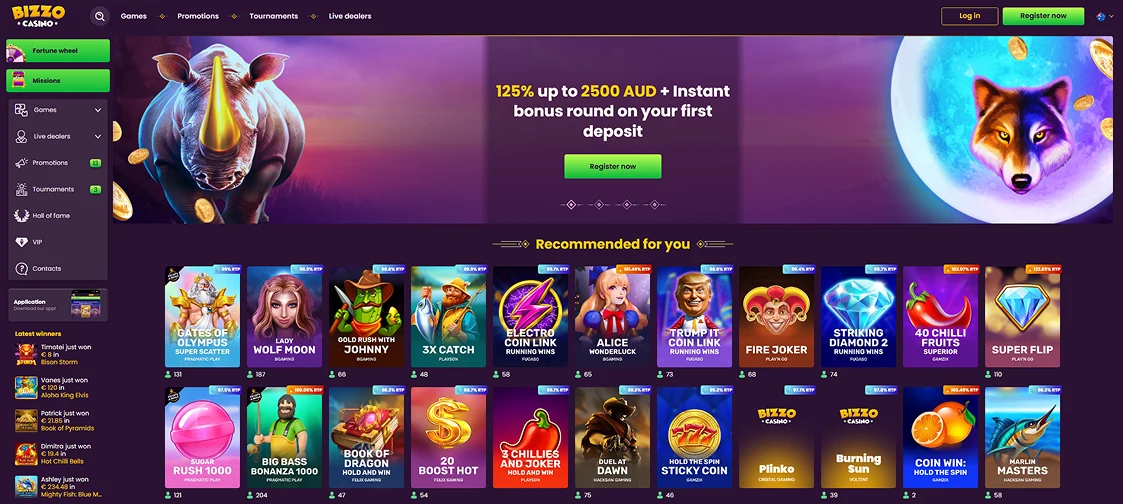 Bizzo Casino Try Our Popular Slots Bizzo Casino Try Our Popular Slots